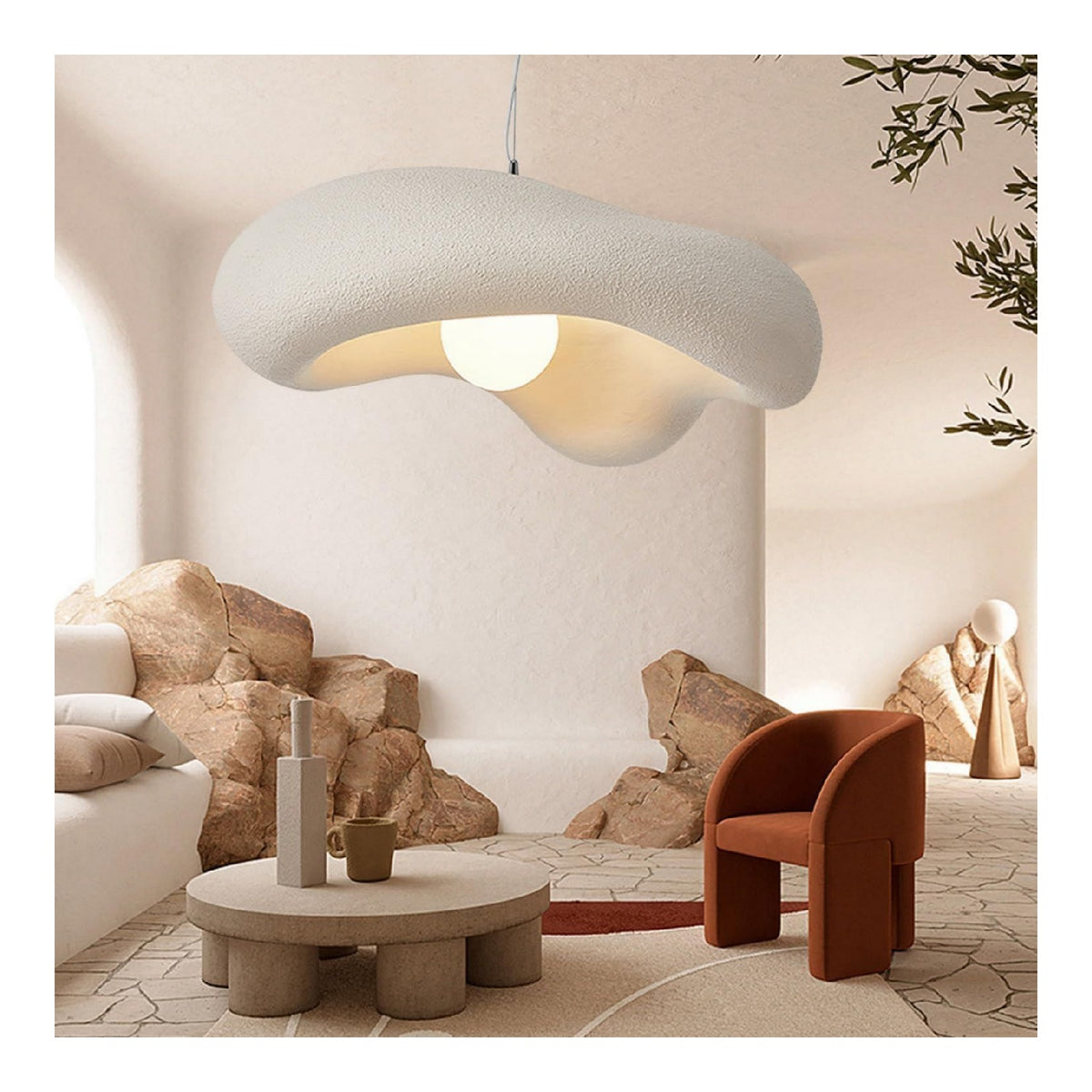 Suspension decoratif Dore et Ambre avec diffusion lumineuse harmonieuse 40W E27