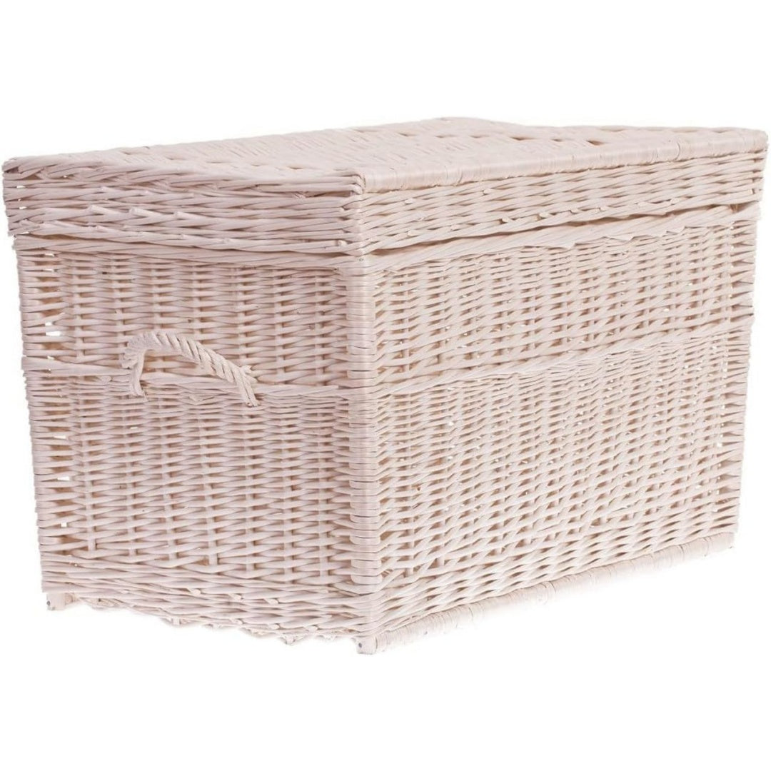 Ilots de rangement fixes finition bois blanc variante 1263