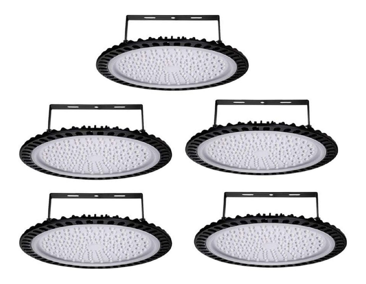 Solution lumineuse Blanc et Rouge au dessin sobre en format luminaire 500W IP65 6500K