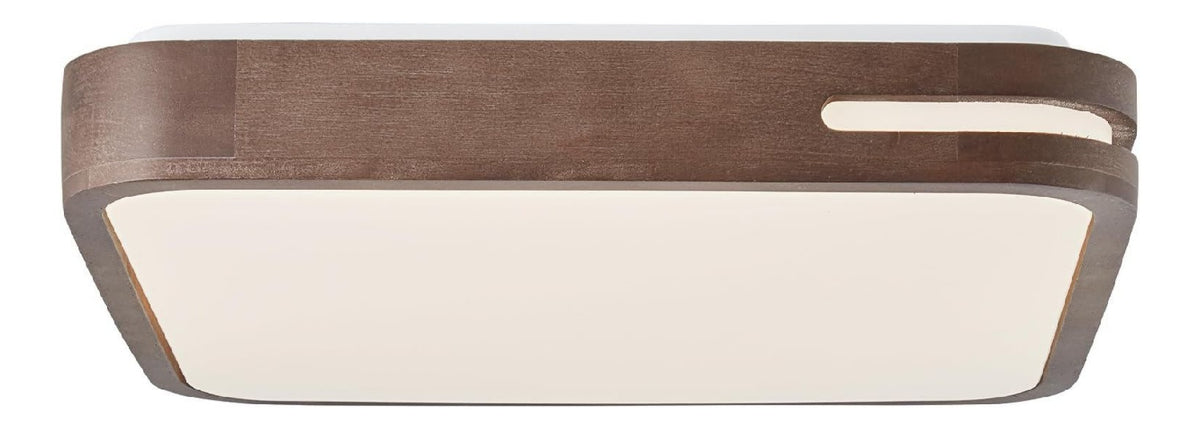 Plafonnier Blanc aux lignes epurees avec eclairage confortable YX-6919