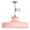 Suspension decoratif Ambre et Rouge avec diffusion lumineuse harmonieuse E27