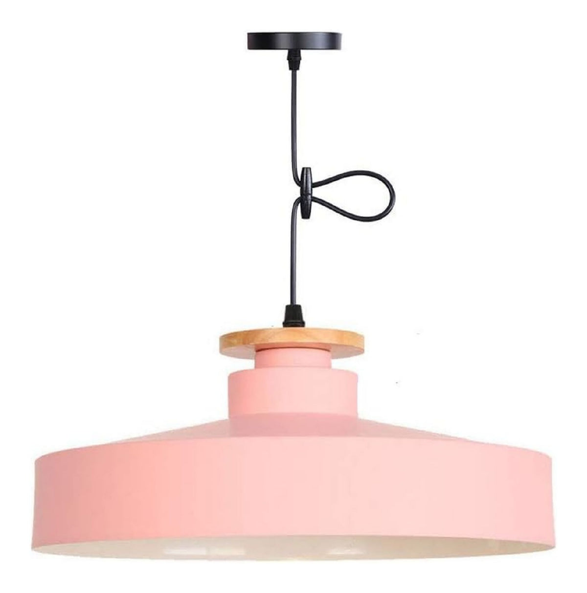 Suspension decoratif Ambre et Rouge avec diffusion lumineuse harmonieuse E27