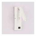 Applique murale Noir et Blanc a presence elegante et lumiere agreable 3W 6000K