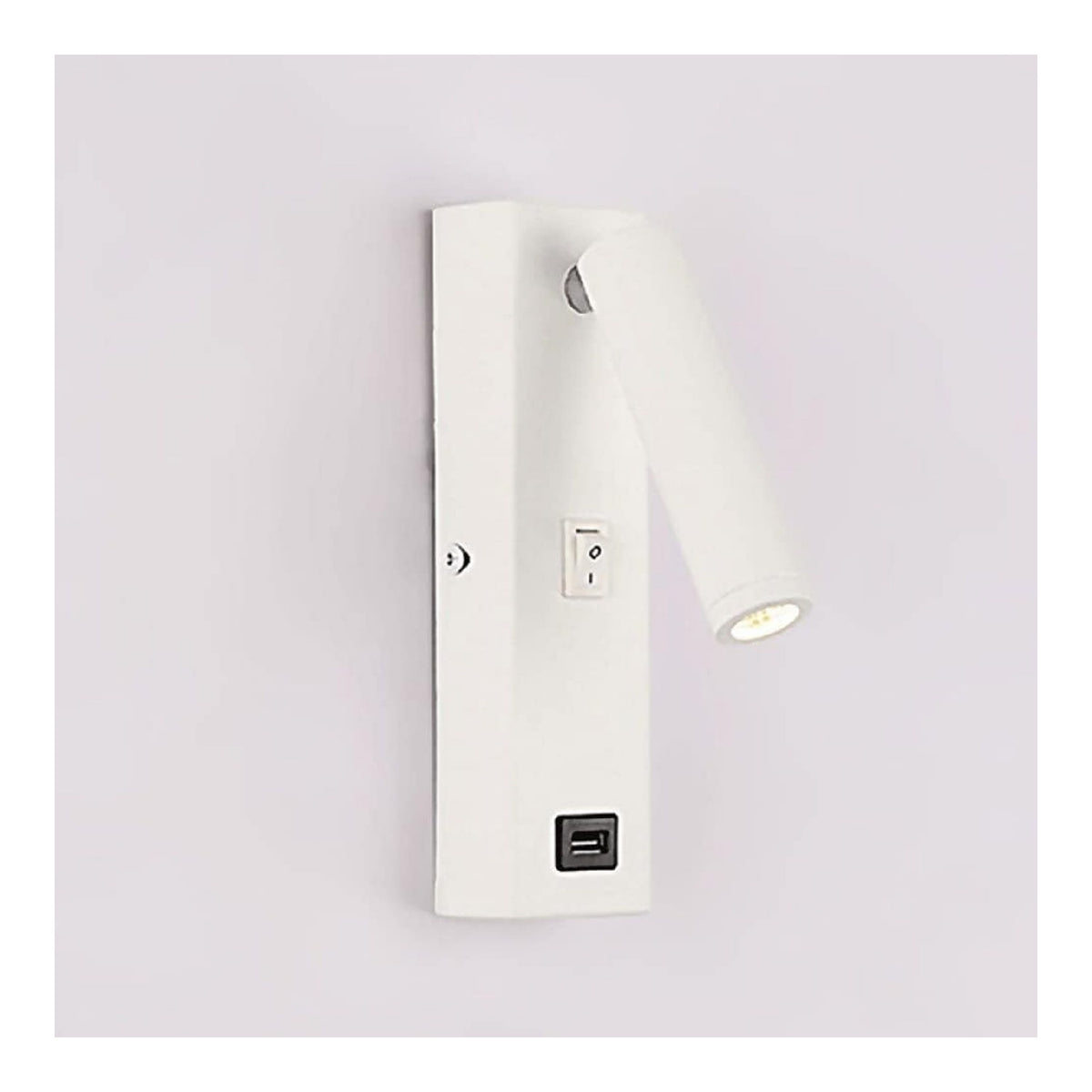 Applique murale Noir et Blanc a presence elegante et lumiere agreable 3W 6000K