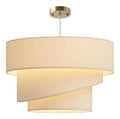 Solution lumineuse Dore et Ambre au dessin sobre en format suspension 40 W E14