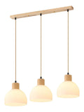 Eclairage Blanc et Ambre contemporain en version suspension E27