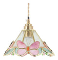 Eclairage Ambre et Rose contemporain en version suspension E27