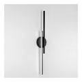 Applique murale Noir et Blanc a presence elegante et lumiere agreable 14W