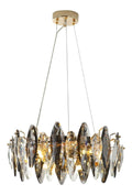 Suspension Dore et Gris au style moderne avec conception fonctionnelle 40W E14