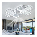 Luminaire Blanc et Ambre a silhouette graphique de type plafonnier 15W