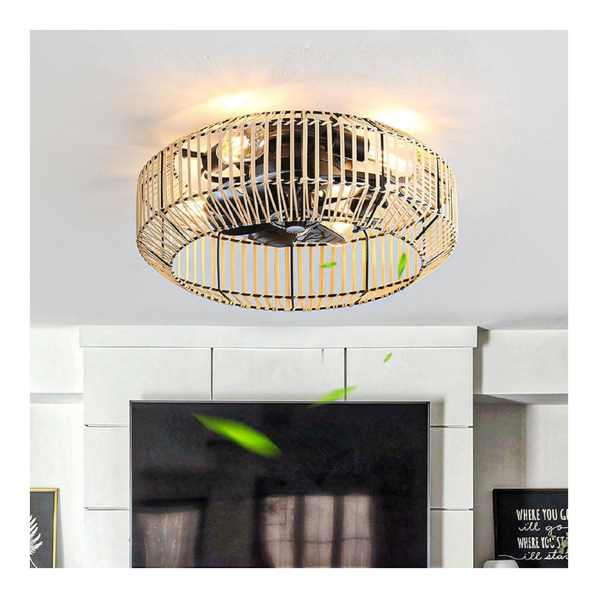 Lustre Noir et Ambre au style moderne avec conception fonctionnelle 32-1814