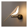 Solution lumineuse Blanc et Dore au dessin sobre en format applique murale 10 W 4000 K