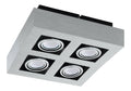 Plafonnier Ambre a presence elegante et lumiere agreable 20W GU10
