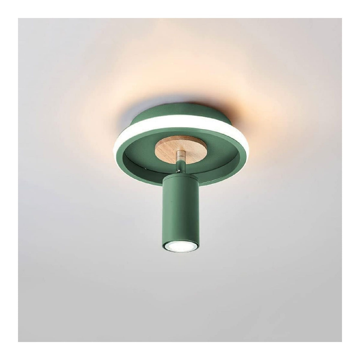 Spot de plafond Blanc et Rouge au style moderne avec conception fonctionnelle 31 W
