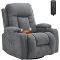 Fauteuils relaxants inclinable gris fonce