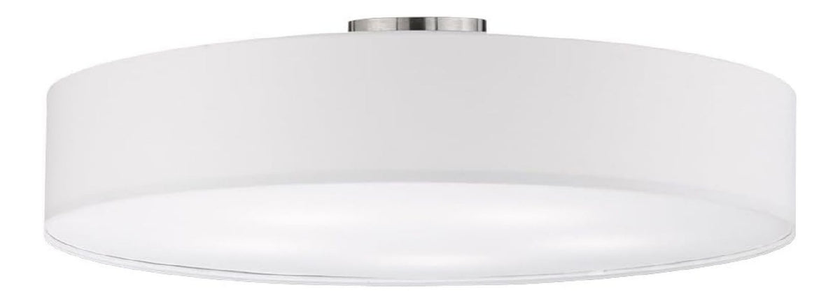 Plafonnier decoratif Blanc avec diffusion lumineuse harmonieuse 60 W E27