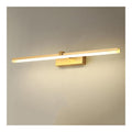 Eclairage Blanc et Dore contemporain en version applique murale 3000 K