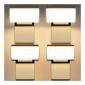 Applique murale Noir et Vert a presence elegante et lumiere agreable 40 W IP65 3000 K