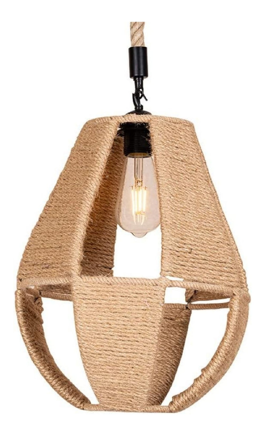 Solution lumineuse Vert au dessin sobre en format suspension 40W E27