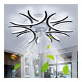 Plafonnier Noir et Blanc au style moderne avec conception fonctionnelle 60 W