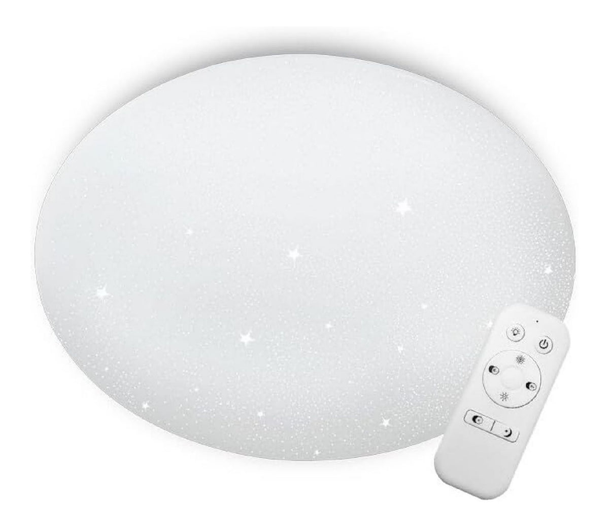 Plafonnier Noir a presence elegante et lumiere agreable 42 W