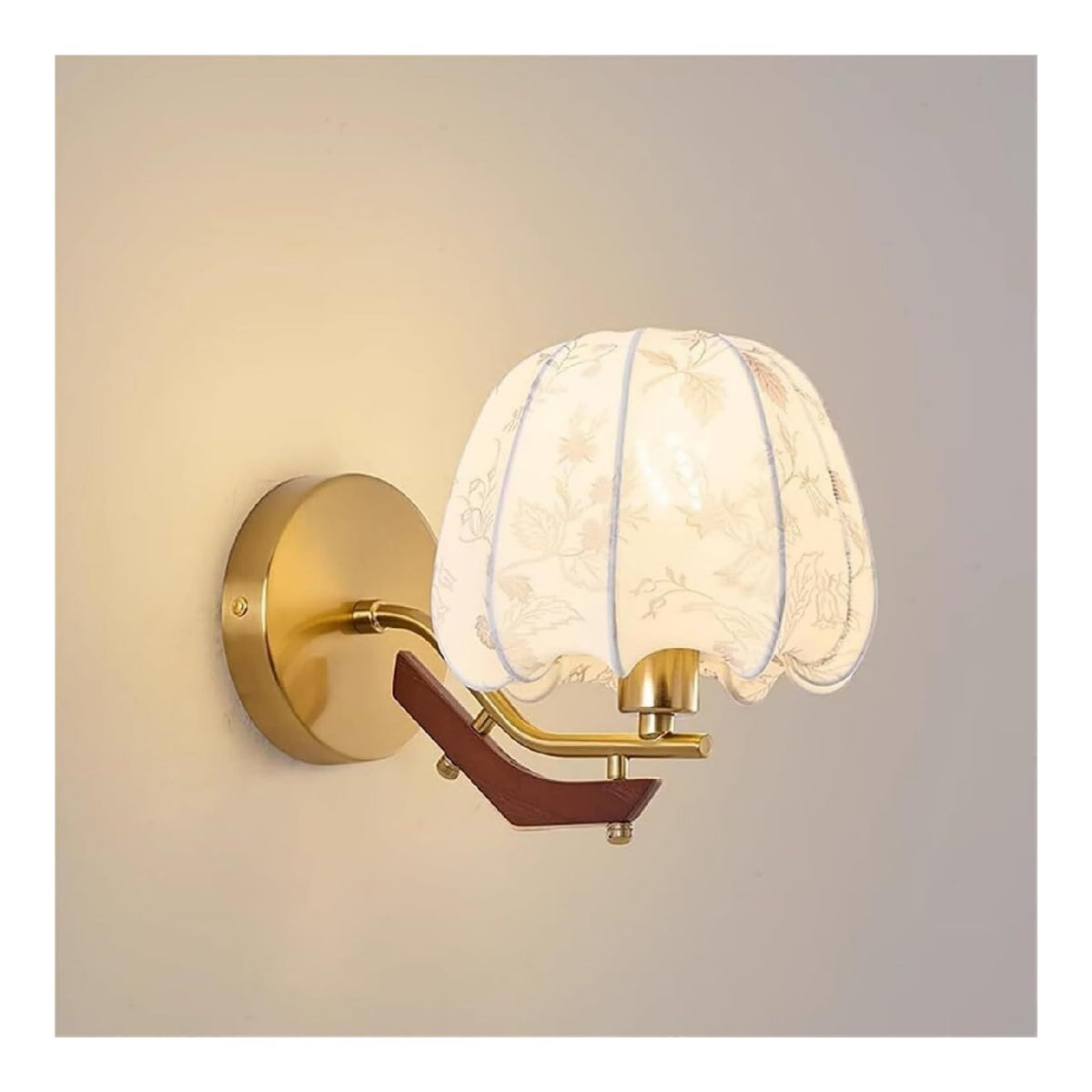 Luminaire Ambre a silhouette graphique de type applique murale 60 W E27