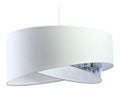 Solution lumineuse Blanc et Bleu au dessin sobre en format suspension 60 W IP20