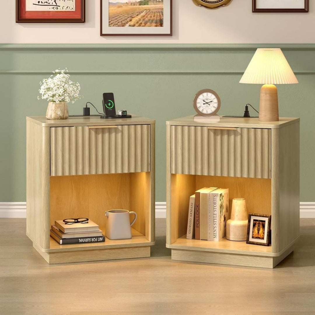 Lits reglable finition bois beige variante 2217