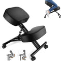 Tabourets sur roulettes reglable noir variante 909