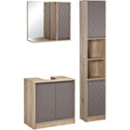 Tables gigognes finition bois gris