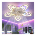 Eclairage Blanc et Ambre contemporain en version lustre J8-1525