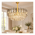 Lustre Blanc et Dore au style moderne avec conception fonctionnelle 4 W 3000K E14