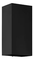 Applique murale decoratif Noir et Blanc avec diffusion lumineuse harmonieuse IP55 GU10