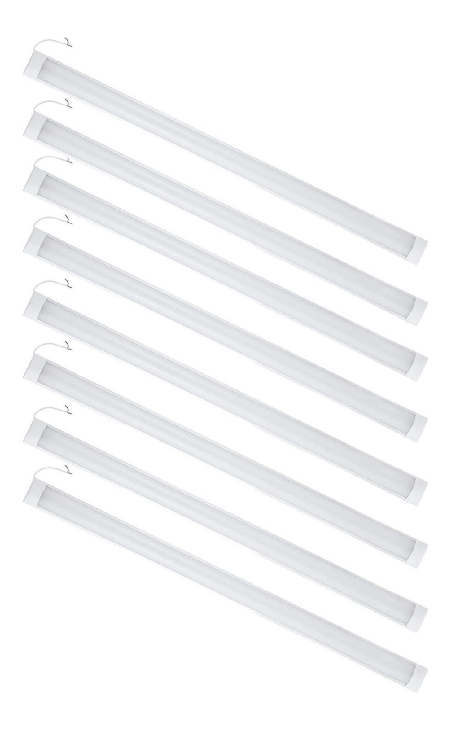 Luminaire Blanc et Argente a silhouette graphique de type plafonnier 54 W IP20 3000 K