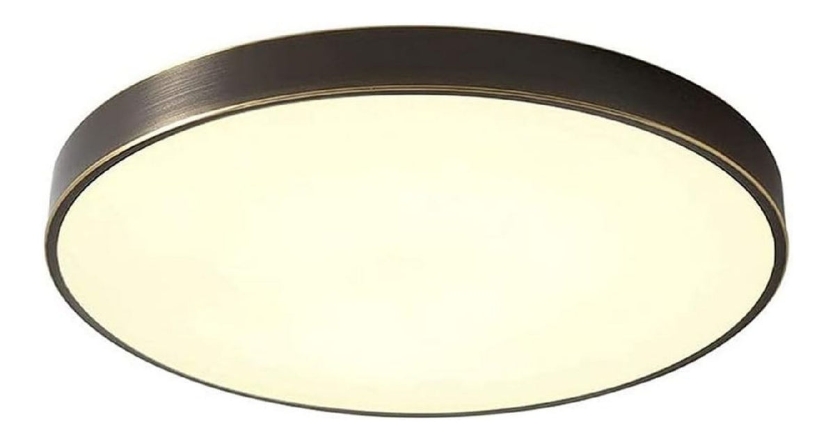 Solution lumineuse Noir et Blanc au dessin sobre en format plafonnier 150 W