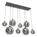 Solution lumineuse Noir et Ambre au dessin sobre en format suspension IP20 E27 98-3928