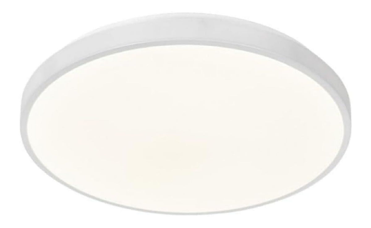 Luminaire Noir a silhouette graphique de type plafonnier 50 W 3000K