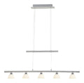 Eclairage Blanc et Argente contemporain en version suspension 5W