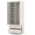 Commodes avec tiroirs blanc variante 759