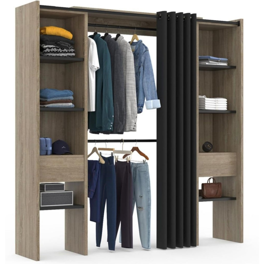 Ensembles de matelas et sommiers finition bois naturel variante 645