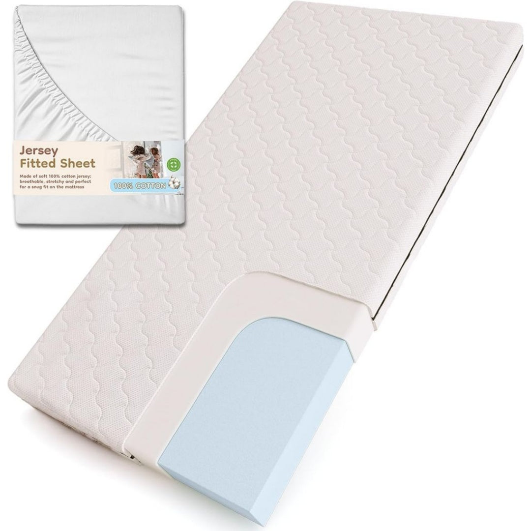 Matelas de futon pliable revetement velours naturel