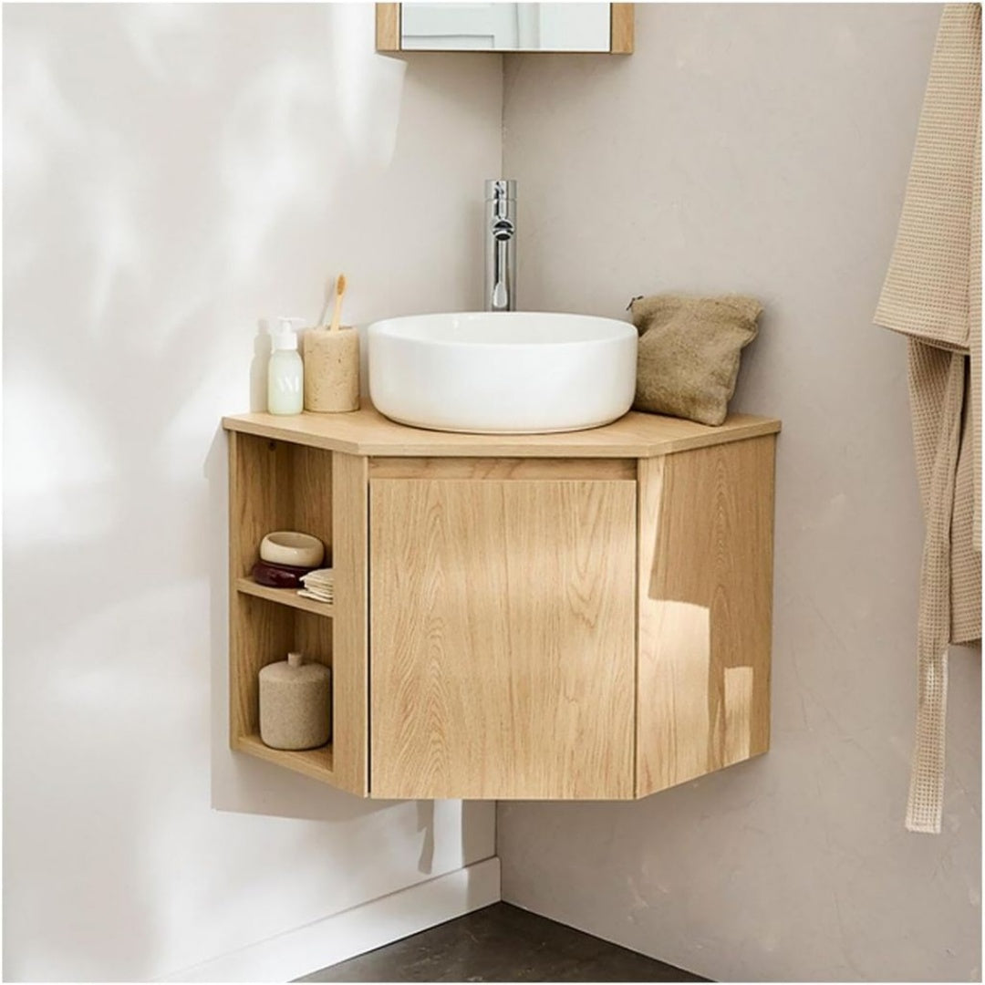 Armoires avec miroir reglable structure metal noir