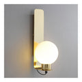 Applique murale Dore et Ambre aux lignes epurees avec eclairage confortable 40 W