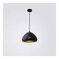 Solution lumineuse Ambre au dessin sobre en format lustre E27 P6-4198