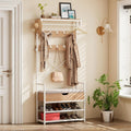 Meubles colonnes reglable finition bois blanc