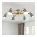 Lustre Noir et Blanc a presence elegante et lumiere agreable E27