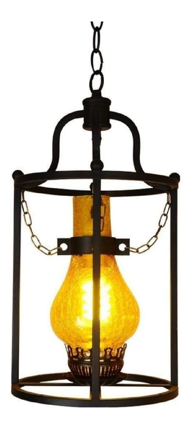 Eclairage Noir contemporain en version suspension 40W