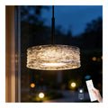 Suspension decoratif Noir et Rouge avec diffusion lumineuse harmonieuse 12W 3000K
