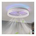 Luminaire Blanc et Ambre a silhouette graphique de type lustre 3000K L1-2312