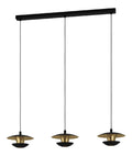 Solution lumineuse Noir et Blanc au dessin sobre en format suspension GU10